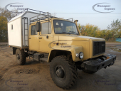 Автомастерская / фургон-вахта ГАЗ-33081 ЕГЕРЬ 2 Садко со сдвоенной кабиной