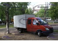 Промтоварный / изотермический фургон / сэндвич-панель ГАЗ - 33023 ФЕРМЕР со сдвоенной кабиной, L = 3 м