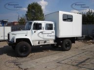 Автомастерская / фургон-вахта ГАЗ - 3309 ГАЗОН ЕГЕРЬ со сдвоенной кабиной