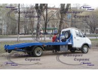 Эвакуатор ГАЗ 3302 Газель с ломаной платформой