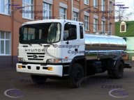 Молоковоз цистерна Hyundai HD-170