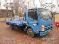 Эвакуатор Isuzu NQR 75 со сдвижной платформой