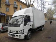 Фургон ISUZU (Исузу) NQR 75P/75R L= 4.7/5.2м с закабинным спальником