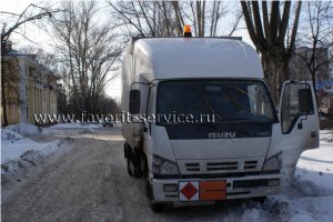 автофургон ISUZU NQR 75 P | R (фургон для перевозки опасных грузов)